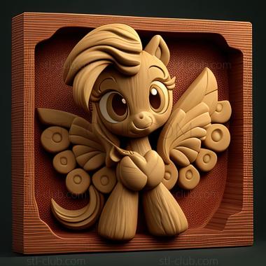 3D модель Святой Гамми из My Little Pony Дружба — это чудо (STL)